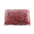 Gumki recepturki Office Products, średnica 50 mm, 60% kauczuku, 1 kg czerwone