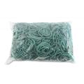 Gumki recepturki Office Products, średnica 50 mm, 60% kauczuku, 1 kg zielone