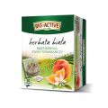 Herbata biała Big-Active - aromatyzowana, torebki zapakowane w osobnych kopertach 30g Brzoskwinia z Kwiatem Pomarańczy