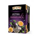 Herbata czarna Big-Active Jeżyna & Marakuja, z dodatkiem owoców, aromatyzowana, torebki w kopertach 20 torebek