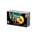 Herbata czarna Dilmah Flavoured Ceylon Tea, aromatyzowana, 20 torebek ze sznureczkami brzoskwinia