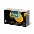 Herbata czarna Dilmah Flavoured Ceylon Tea, aromatyzowana, 20 torebek ze sznureczkami mandarynka