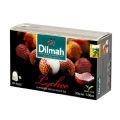 Herbata czarna Dilmah Flavoured Ceylon Tea, aromatyzowana, 20 torebek ze sznureczkami liczi