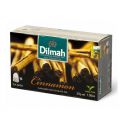 Herbata czarna Dilmah Flavoured Ceylon Tea, aromatyzowana, 20 torebek ze sznureczkami cynamon