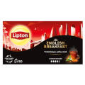 Herbata czarna Lipton English Breakfast, torebki ze sznureczkami 50 torebek