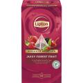 Herbata czarna Lipton Exclusive Selection Owoce Leśne, aromatyzowana, torebki piramidki 25 torebek