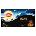 Herbata czarna Lipton Intense Black, mocna, ekspresowa, torebki ze sznureczkami 50 torebek