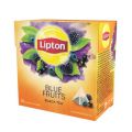 Herbata czarna Lipton Piramidka, aromatyzowana, ekspresowa, 20 torebek Owoce Jagodowe
