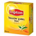 Herbata czarna Lipton Yellow Label, ekspresowa, torebki ze sznureczkami 100 torebek