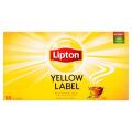 Herbata czarna Lipton Yellow Label, torebki ze sznureczkami 50 torebek