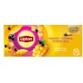 Herbata owocowa Lipton, aromatyzowana, 20 torebek mango i czarna porzeczka