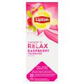 Herbata owocowa Lipton Feel Good Selection Relax, 25 torebek w kopertach malina