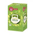 Herbata Teekanne Green Tea, zielona 20 torebek w kopertach moringa i cytryna