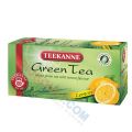 Herbata Teekanne Green Tea, zielona, 20 torebek w kopertach cytrynowa