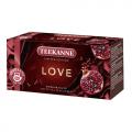 Herbata Teekanne LOVE Limited Edition, owocowa, 20 torebek  w kopertach z granatem