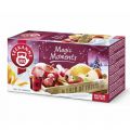 Herbata Teekanne World of Fruits Magic Moments, owocowa, 20 torebek w kopertach pomarańcza z rumem i winogronami