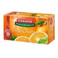 Herbata Teekanne World of Fruits, owocowa, 20 torebek w kopertach pomarańczowa