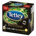 Herbata Tetley Intensive Earl Grey & Lemon, czarna aromatyzowana 100 torebek