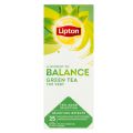 Herbata zielona Lipton Feel Good Selection Balance Green Tea, 25 torebek w kopertach zielona