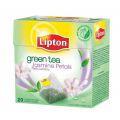 Herbata zielona Lipton Piramidka Green Tea, aromatyzowana, ekspresowa, 20 torebek Jaśmin