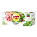 Herbata ziołowa Lipton Melisa z Wiśnią, torebki ze sznureczkami 20 torebek