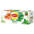Herbata ziołowa Lipton Mięta z Eukaliptusem, torebki ze sznureczkami 20 torebek
