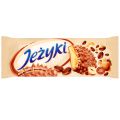 Jeżyki Jutrzenka, herbatniki z karmelem i bakaliami w czekoladzie mlecznej, 140g Cafe