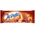 Jeżyki Jutrzenka, herbatniki z karmelem i bakaliami w czekoladzie mlecznej, 140g Classic