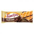 Jutrzenka Familjne Wafle Gofrowe, 130g krem czekoladowy