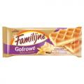 Jutrzenka Familjne Wafle Gofrowe, 130g krem waniliowy