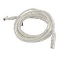 Kabel krosowy Esperanza, patchcord, Utp Cat 5e, 3m, kolorowe szary