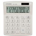 Kalkulator biurowy Citizen SDC-812 NR, wyświetlacz 12 cyfr, kolorowa obudowa biały