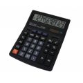 Kalkulator biurowy Vector VC-444, wyświetlacz 12 cyfr, biały czarny