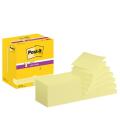 Karteczki harmonijkowe Post-it Super Sticky Z-Notes 76 x 127 mm, żółte 12 x 90 kartek