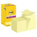 Karteczki harmonijkowe Post-it Supert Sticky Z-Notes 76 x 76 mm, żółte bloczki 12 x 90 kartek