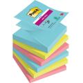Karteczki harmonijkowe Post-it Z-Notes Super Sticky 76 x 76 mm, kolekcja Cosmic, 3 kolory bloczków 6 x 90 kartek