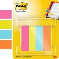 Karteczki indeksujące Post-it 12,7 x 44,4 mm, papierowe zakładki, 200 sztuk
670-4POPEU 4 kolory