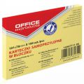 Karteczki samoprzylepne Office Products, bloczek 100 kartek, kolor żółty 76 x 101 mm