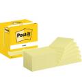 Karteczki samoprzylepne Post-it 76 x 127 mm, żółte bloczki 12 x 100 kartek