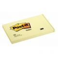 Karteczki samoprzylepne Post-it, bloczek 100 kartek, żółte 76 x 127 mm