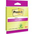 Karteczki samoprzylepne Post-it Super Sticky 101 x 101 mm, zielony bloczek w linie 1 x 70 kartek