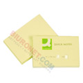 Karteczki samoprzylepne Q-Connect, bloczek 100 kartek, kolor żółty 51 x 76 mm