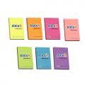 Karteczki samoprzylepne Stick'n 51x76 mm, neonowy bloczek 100 kartek zielony