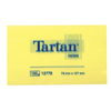 Karteczki samoprzylepne Tartan, bloczek 100 kartek, kolor żółty 76 x 127 mm