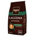 Kawa Astra Łagodna Espresso 100% Arabica, ziarnista 500 g