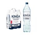 Kinga Pienińska 1,5L x 6 sztuk, woda wysoko zmineralizowana, niskosodowa, w butelkach PET gazowana