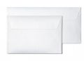 Koperty ozdobne Millenium DL, samoprzylepne z paskiem HK, papier 120g, 10 sztuk białe
