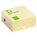 Kostka karteczek samoprzylepnych Q-Connect, 76x76 mm, 400 kartek żółte