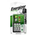 Ładowarka Energizer Accu Recharge Maxi, czas ładowania 8h, w zestawie 4 akumulatorki AA Power Plus ładuje AA / AAA