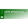 Lista wynagrodzeń 1/2 A3, 50 kartek, offsetowy druk Michalczyk i Prokop P3 50 kartek